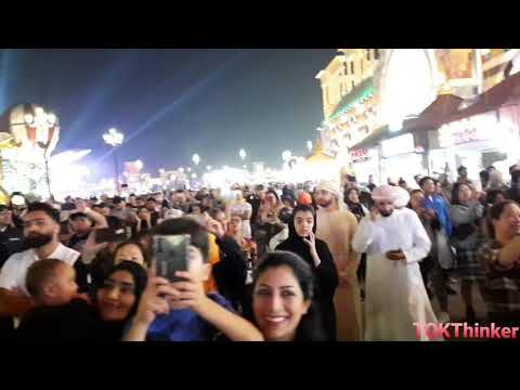 Thousands of People Celebrating New Year @ Global Village UAE 2020  #Tokthinker #Dubai #UAE