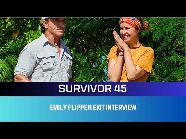 Emily Flippen (Survivor 45 exit interview): 'What an epic way to