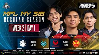 LIVE | [ENG] MPL MY Season 18 Week 2 Day 1