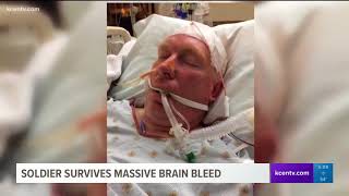 Soldier Survives Mive Brain Bleed