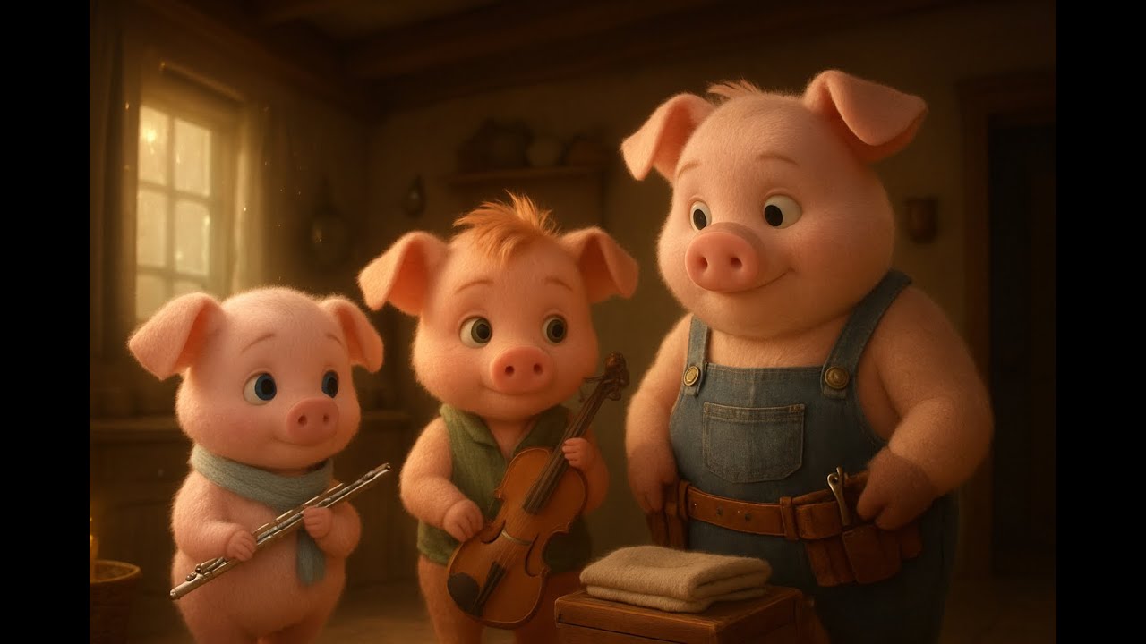I tre porcellini  🐷 🐷 🐷 | Favola per bambini