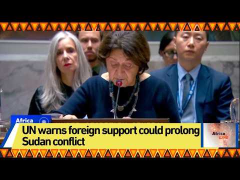 UN warns foreign support could prolong Sudan conflict