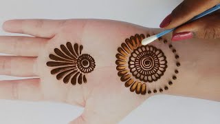 Easy Henna Mehndi Design - Rakhi / Eid Special Mehndi Design 2020 - Cotton Buds Simple Mehandi Trick