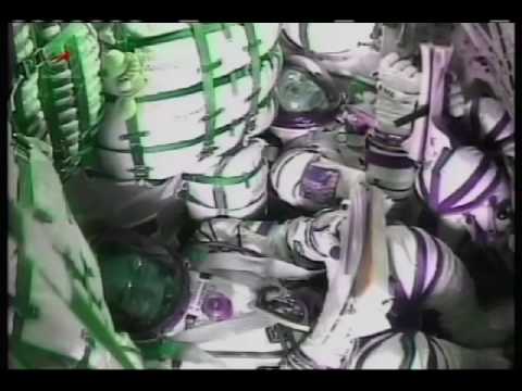 NASA Astronaut Travels to Space Station with Russian Crewmates