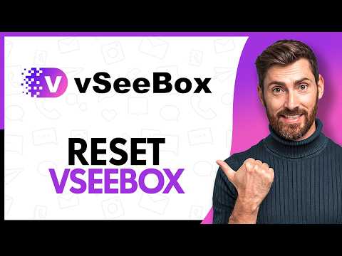 How to Reset Vseebox - Step By Step