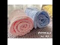 Yazan 6 layer pleated gauze cover cover blanket 100% cotton super soft increase 90*90cm bath towel