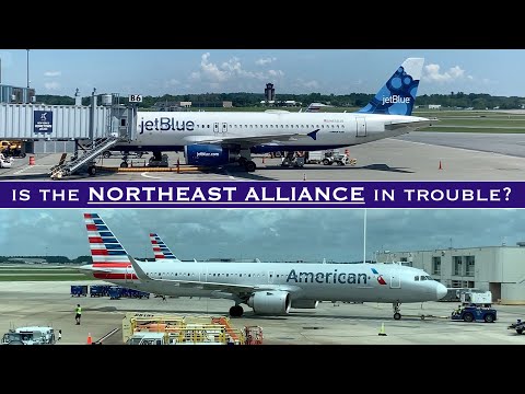 Video: American Airlines un JetBlue veido aliansi
