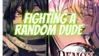 FIGHTING A RANDOM DUDE WHO WAS TRASH TALKING TO ME ( DSBA)