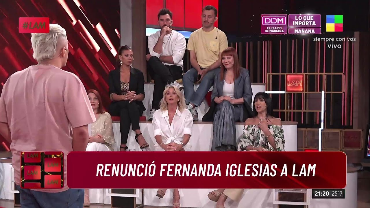 😱 Fernanda Iglesias RENUNCIÓ A LAM
