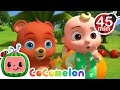 Grow grow grow your fruit  cocomelon animal time  learning with animals  nursery rhymes for kids