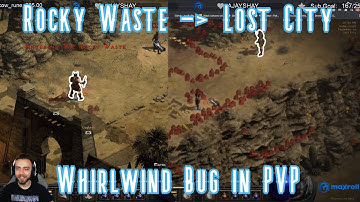 When the Whirlwind Bug goes bad... | Whirlwind Swapcast in Diablo 2 Resurrected Beta D2R