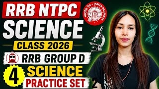 RRB Ntpc Science Class 2026 🚉 | Railway Ntpc & Group D Science Practice set | Class-04 By Priya Mam