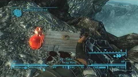 Fallout 3: Very Hard: Operation Anchorage - Guns of Anchorage - Starting Cliffs