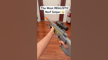 The Most REALISTIC Nerf Sniper 😳 #shorts