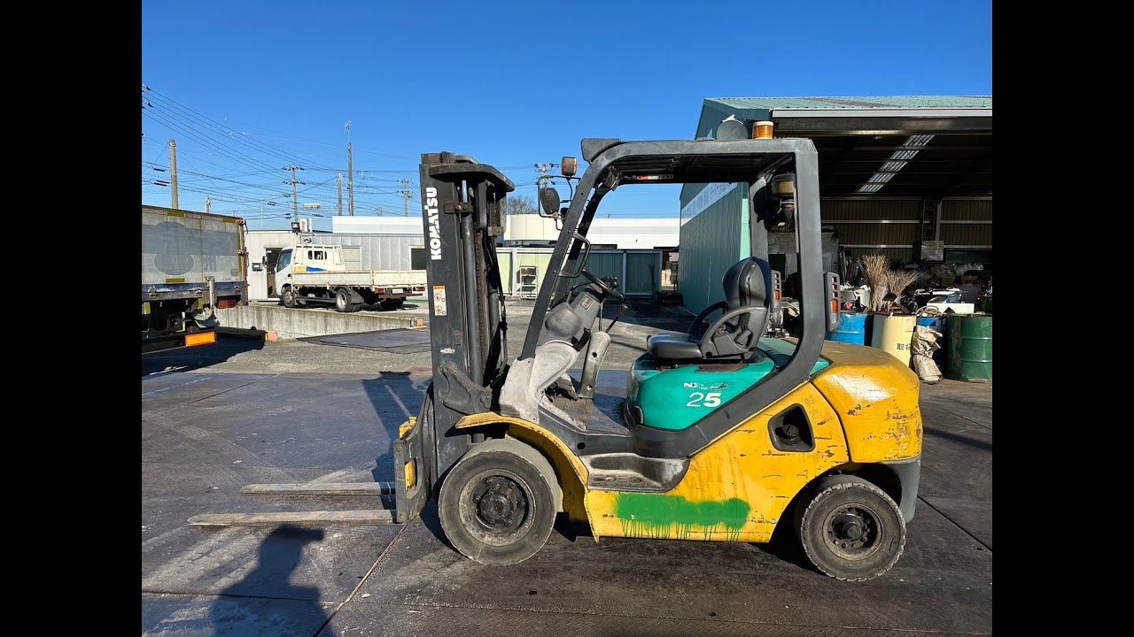 20230101 komatsu コマツ 小松 FD25W-16 全回転フォーク リフト 2.5T