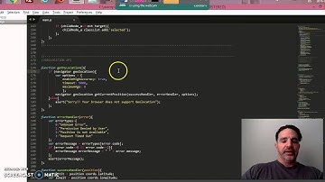 Javascript Geolocation API