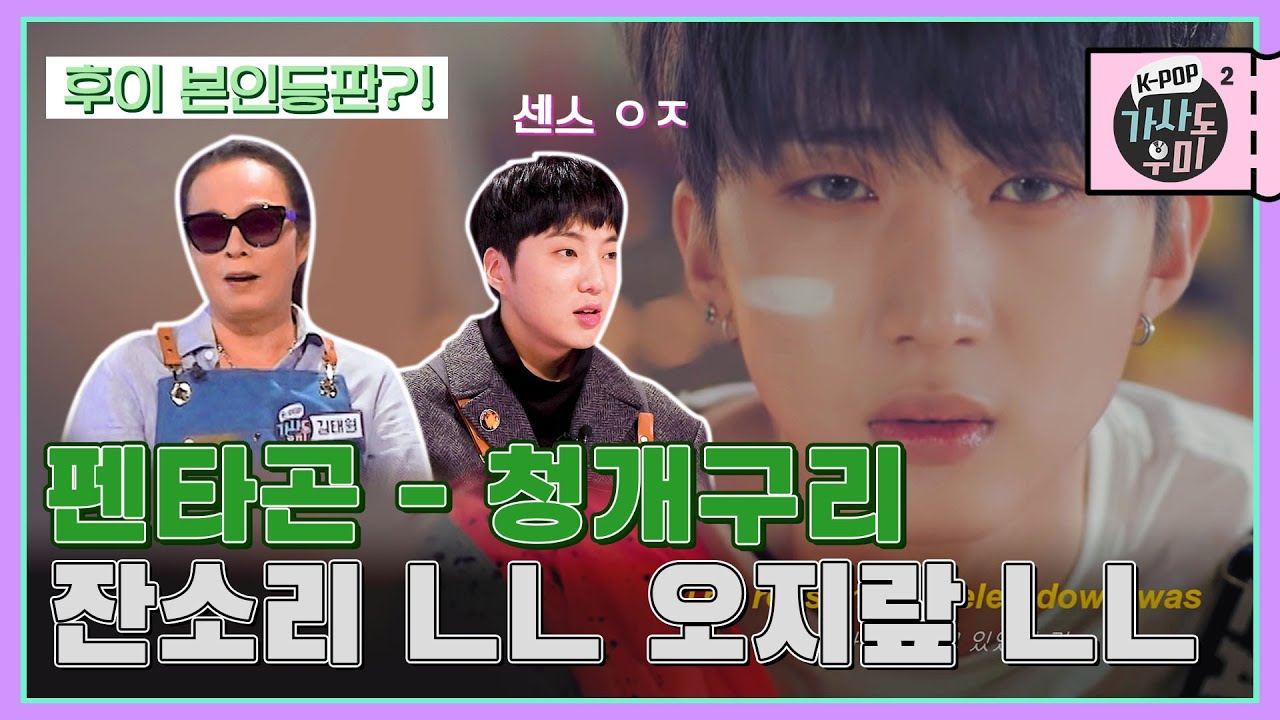 후이가 직접 설명하는 '청개구리'?! 저 구름 동산 위에 바다같은 우물 짓고 펜타곤 덕질할래요✨