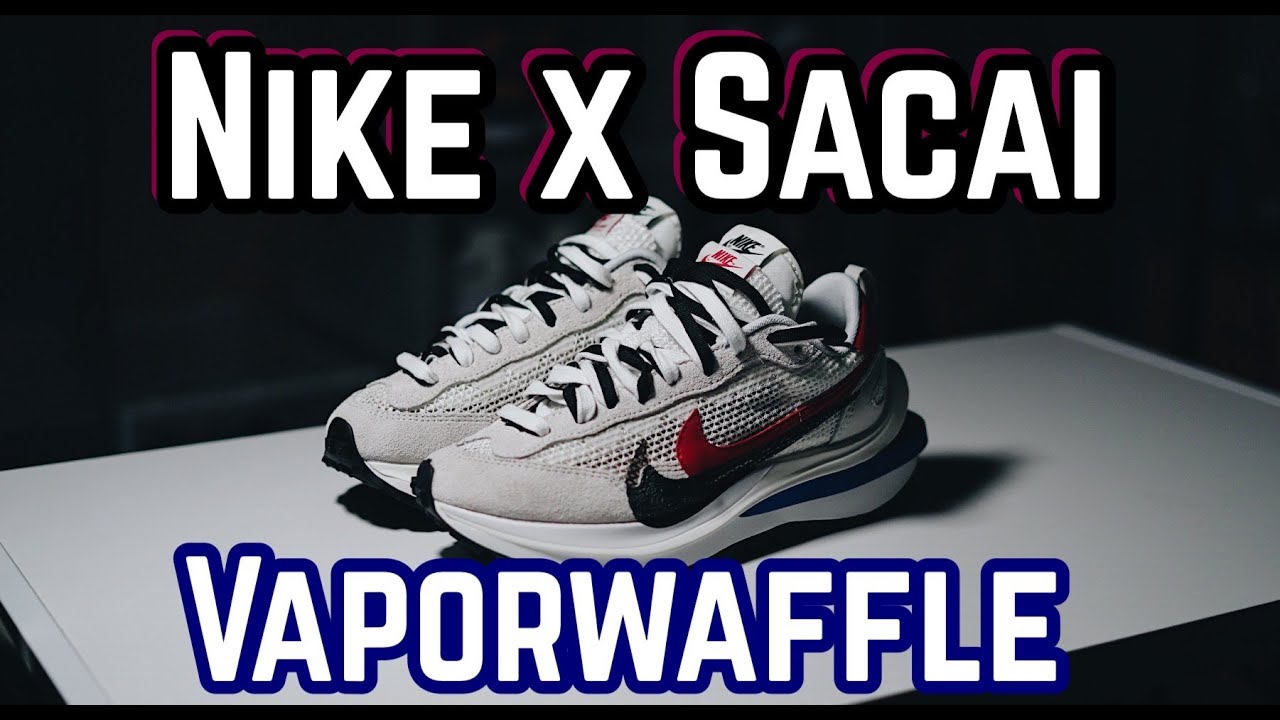 Nike x Sacai Vaporwaffle Sail & Sport Fuchsia Quick Look & Review Nike x Sacai Vaporwaffle Sail & Sport Fuchsia Quick Look & Review