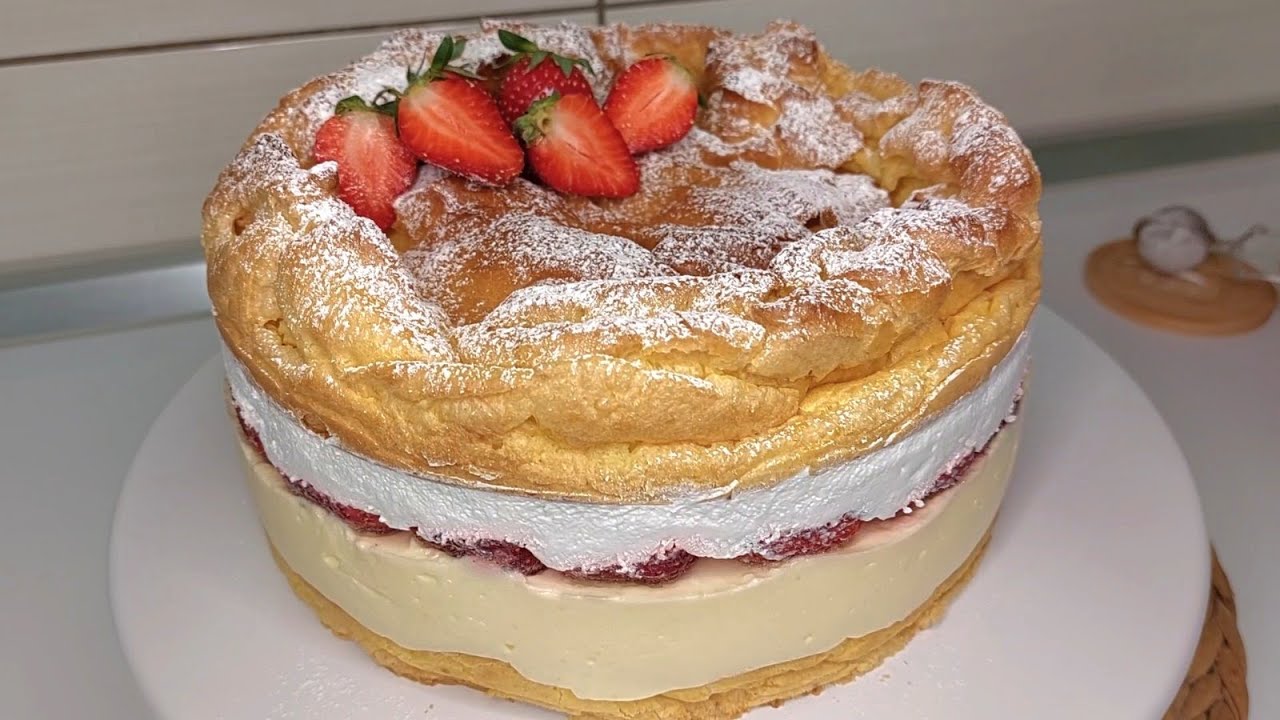 NAPRAVILA SAM VEEELIKU PRINCES KROFNU I ODUŠEVILA SVE GOSTE💥Najukusnija torta sa jagodama❗️