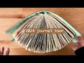 2024 journal tour. 日々の記録をノートに。