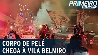 Corpo De Pelé Chega À Vila Belmiro Para Velório Primeiro Impacto 020123