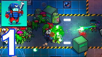 Space Zombie Shooter - Gameplay Walkthrough Part 1 (iOS, Android)