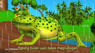 Lagu anak daerah Bali | Peteng Bulan (Bali Kids Song)