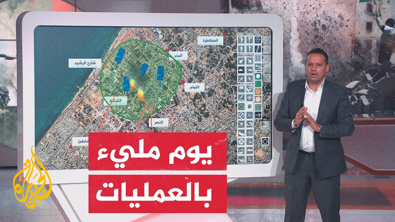 بالخرائط.. أماكن التحام مقاتلي القسام مع الجيش الإسرائيلي في غزة