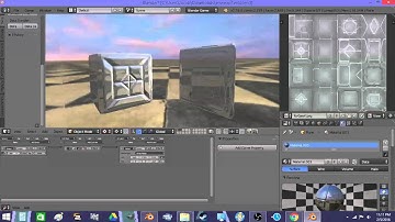 UPBGE CubeMaps + wrectified Metal atlas