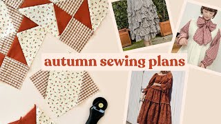 Autumn Sewing Plans + Fabric Haul 🧺🍂