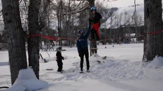 Mastering the Ninja Slackline in the Methow