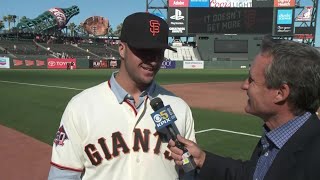 Giants High-Priced Prospect Joey Bart Talks With Dennis O'Donnell
