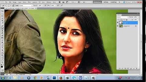 Photoshop Tuorials | How to merge two images professionally in Cs5