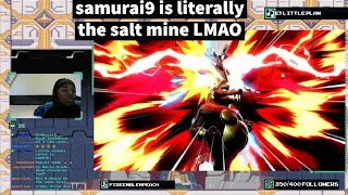 REACTING TO THE MOST SALTIEST SMASH ULTIMATE TWITCH STREAMER: SAMURAI9___