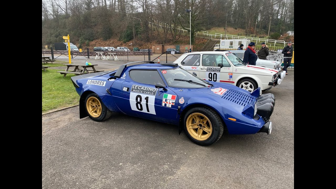 Lancia Stratos 1° Monte Carlo 1976 Monte Carlo Historique start at Brooklands - The 1976 Lancia