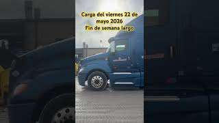 Carga del fin de semana largo 22 mayo 2026