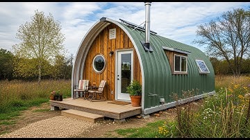 “Why Everyone’s Talking About Tiny Quonset Hut Homes – Affordable & Modern Living!”