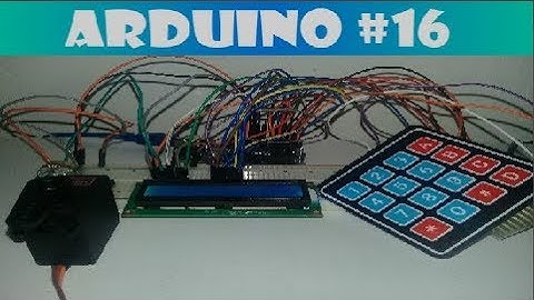 Arduino #16 -CONTROL DE ACCESO (KEYPAD+LCD+SERVO)