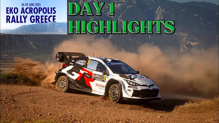 Day 1 Highlights | WRC EKO Acropolis Rally Greece 2025"