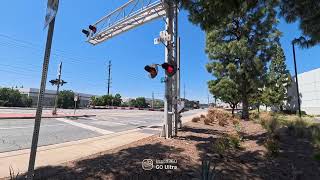 Los Nietos Rd railroad crossing Santa Fe Springs 3/20/2026