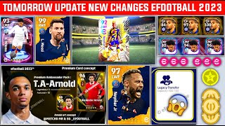 15 New Things Are Coming In Tomorrow Update In efootball 2023 Mobile || Free Rewards & More |