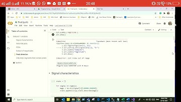 Radio Fingerprint frequency analysis
