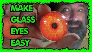 make glass eyes