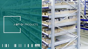 Stückgut-Durchlaufregal-Systeme | BITO Lagertechnik