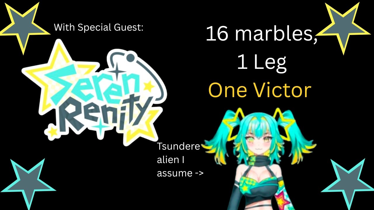 The @serenrenity Marble Race!