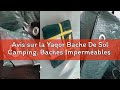 Avis sur la Yaqor Bache De Sol Camping. Baches Imperméables pour Exterieur. Bâche De Protection Impe