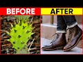 Amazing Transformation of Cactus into Vegan Leather Boots