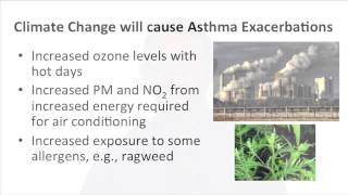 Climate Change and Asthma - Dr. John R. Balmes