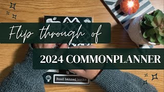 PhD Student Plans | 2024 Sterling Ink Commonplanner flip through
