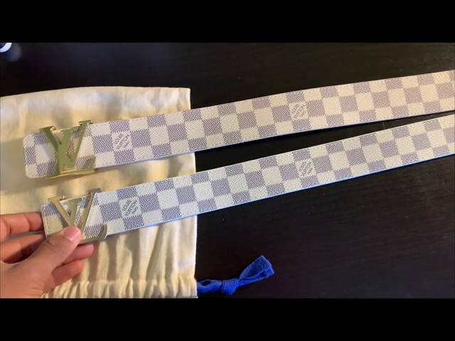 Real vs Fake Louis Vuitton Belt Unboxing and Comparison!!! (HOW
